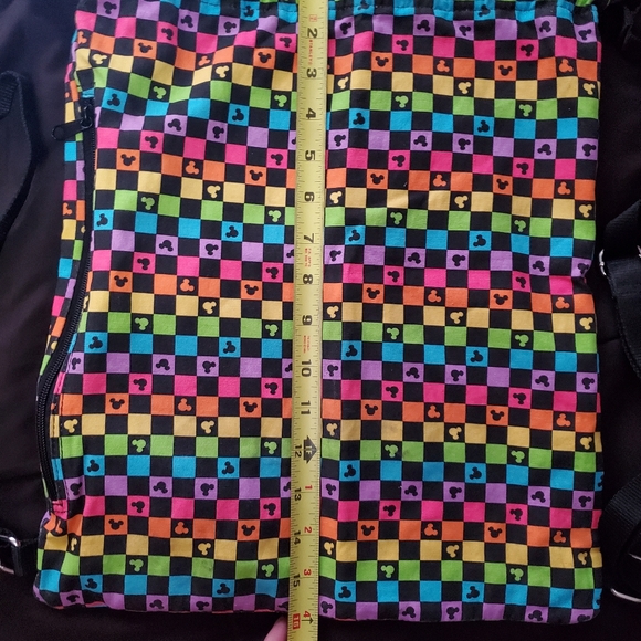 Colorful Mickey Mouse Drawstring Backpack - Picture 10 of 10